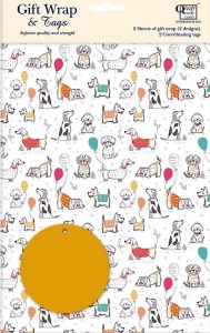 00138 Dogs Gift Wrap 189 x 300