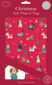 15125 Dogs an jumpers Christmas Wrap 184 x 300